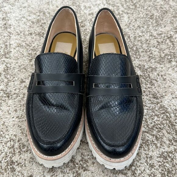 Dolce Vita Abbott Textured Loafer Shoes  7 - Picture 1 of 8